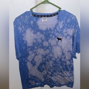 Vintage Victoria secret pink short sleeve tie-dye T-shirt